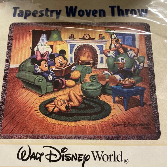 Other - Disney Tapestry Woven Throw